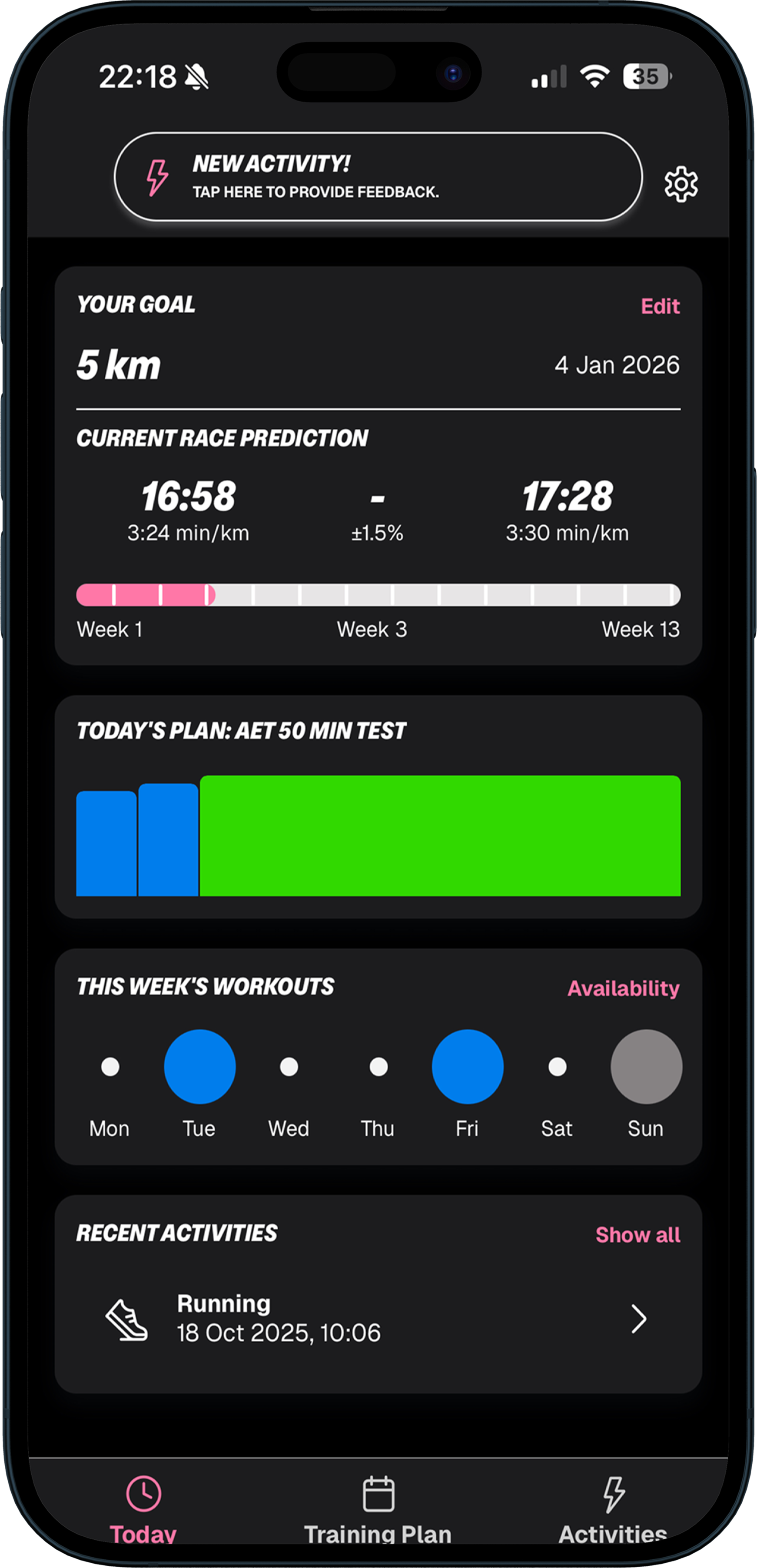 See your progress. Stay motivated.